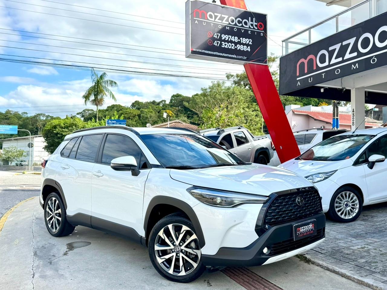 Toyota Corolla Cross XR 2.0 16V Flex Aut. na cor Branco em Joinville / SC - 979358