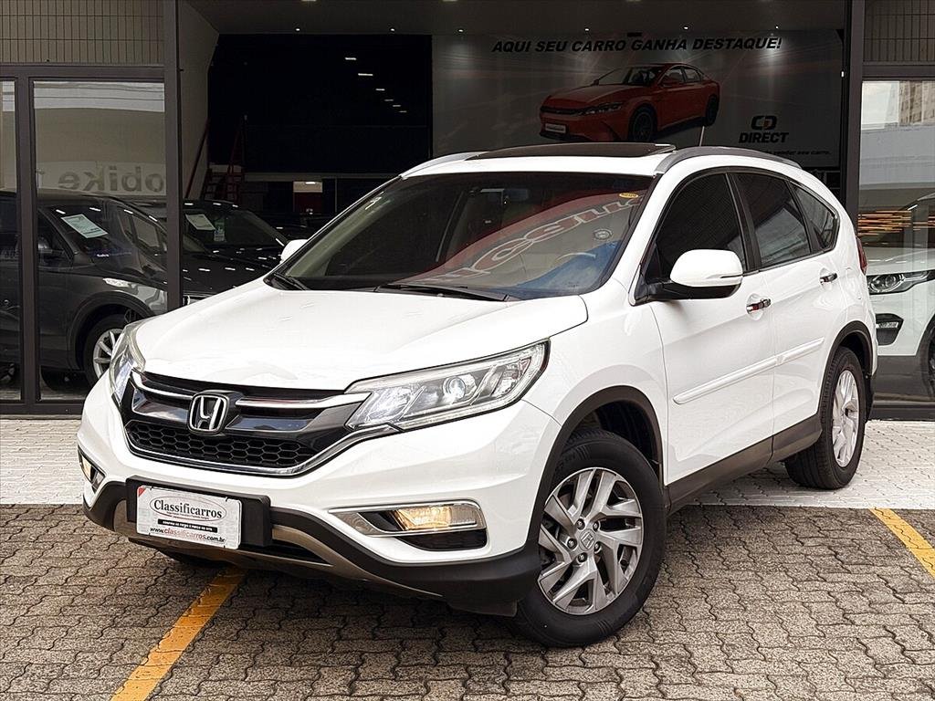 Honda CR-V EXL 2.0 16V 4WD/2.0 Flexone Aut. na cor Branco em Campinas / SP - 979395