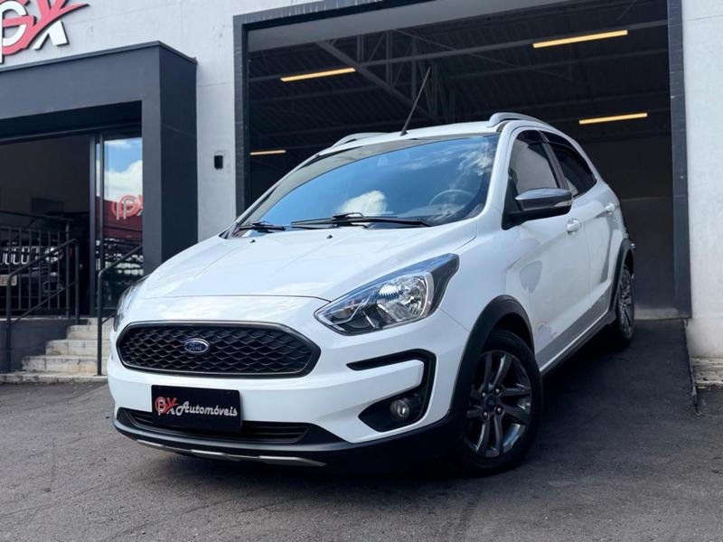 Ford Ka 1.5 FreeStyle 12V Flex 5p Aut. na cor Branco em Curitiba / PR - 979761