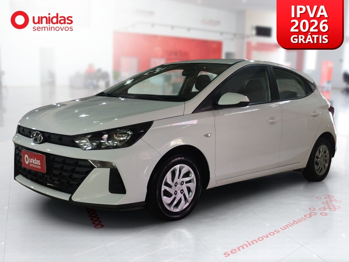 Hyundai HB20 Sense Plus 1.0 Flex 12V Mec. na cor Branco no Canoas / RS - 979870