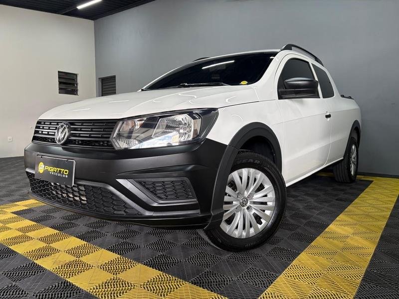 Volkswagen Saveiro Robust 1.6 Total Flex 16V CD na cor Branco em Campo Largo / PR - 979948