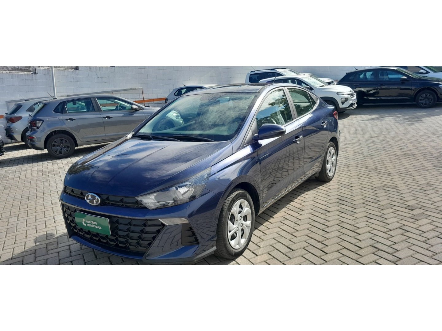 Hyundai HB20S Comfort Plus 1.0 Flex 12V Mec. na cor Azul em Itajaí / SC - 980141