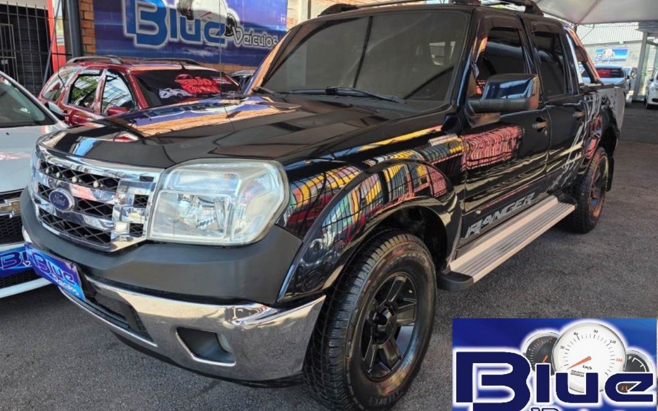 Ford Ranger XLT 2.3 16V 150cv CD Repower. na cor Preto no Porto Alegre / RS - 980186