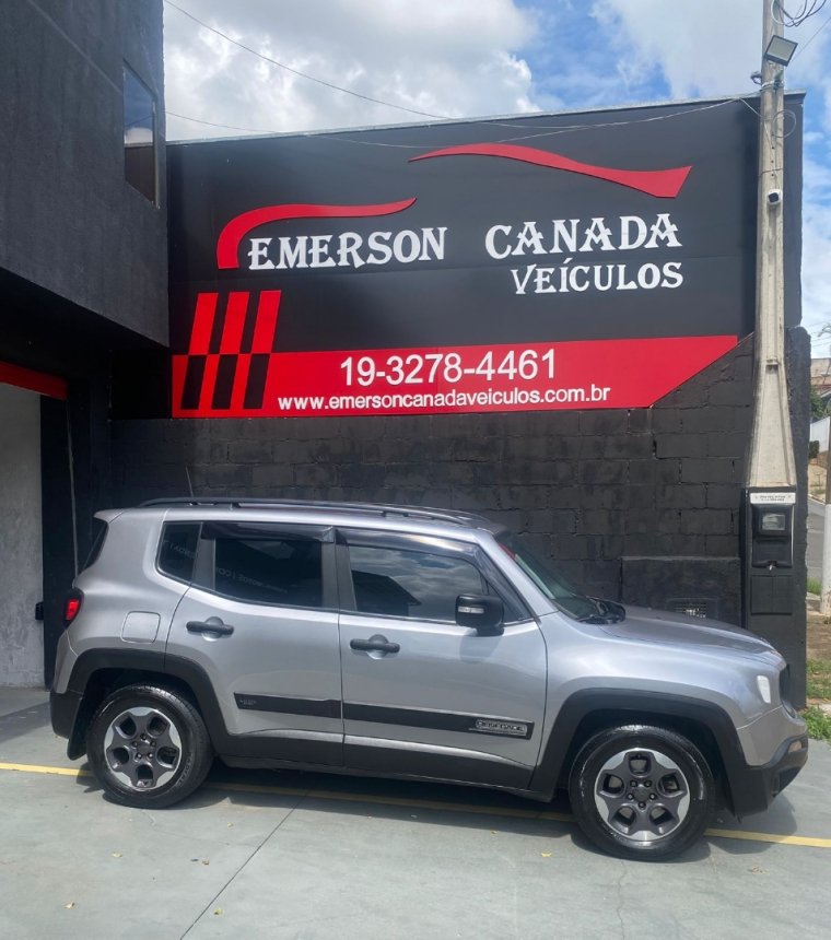 Jeep Renegade 1.8 4x2 Flex 16V Aut. na cor Prata em Campinas / SP - 980191
