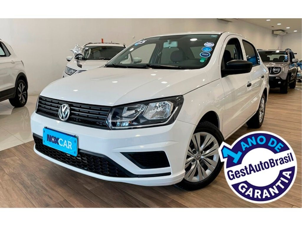 Volkswagen Voyage 1.0 Flex 12V 4p na cor Branco em Florianópolis / SC - 980228