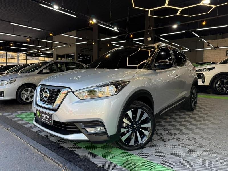 Nissan KICKS SV 1.6 16V FlexStar 5p Aut. na cor Prata em Londrina / PR - 980260
