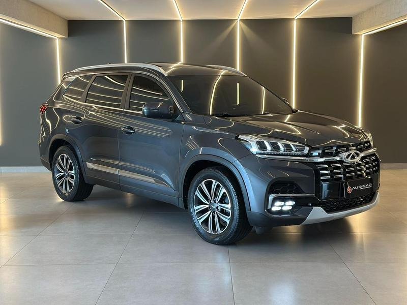 Caoa Chery Tiggo 8 TXS 1.6 16V TGDi Aut. na cor Cinza em Campo Largo / PR - 980316