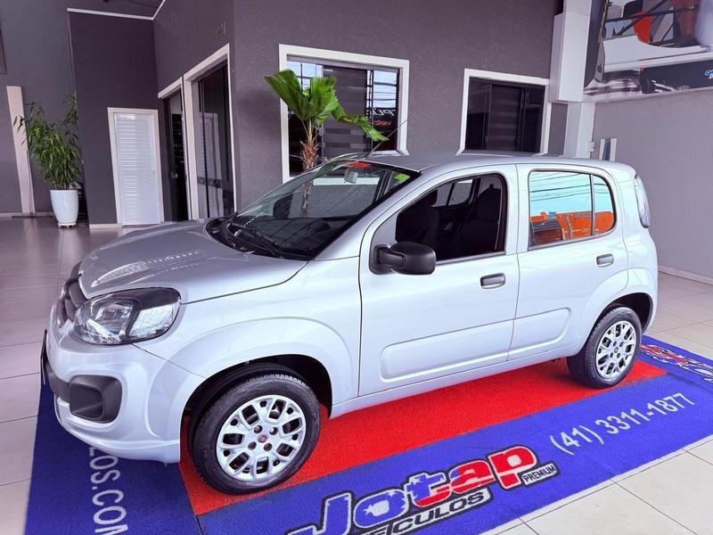 Fiat Uno DRIVE 1.0 Flex 6V 5p na cor Prata em Curitiba / PR - 980476