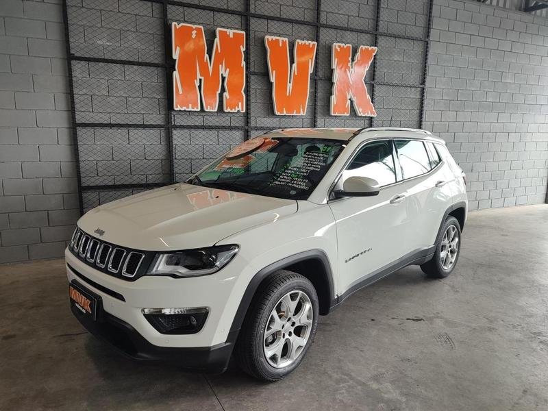 Jeep Compass LONGITUDE 2.0 4x2 Flex 16V Aut. na cor Branco em Blumenau / SC - 980774