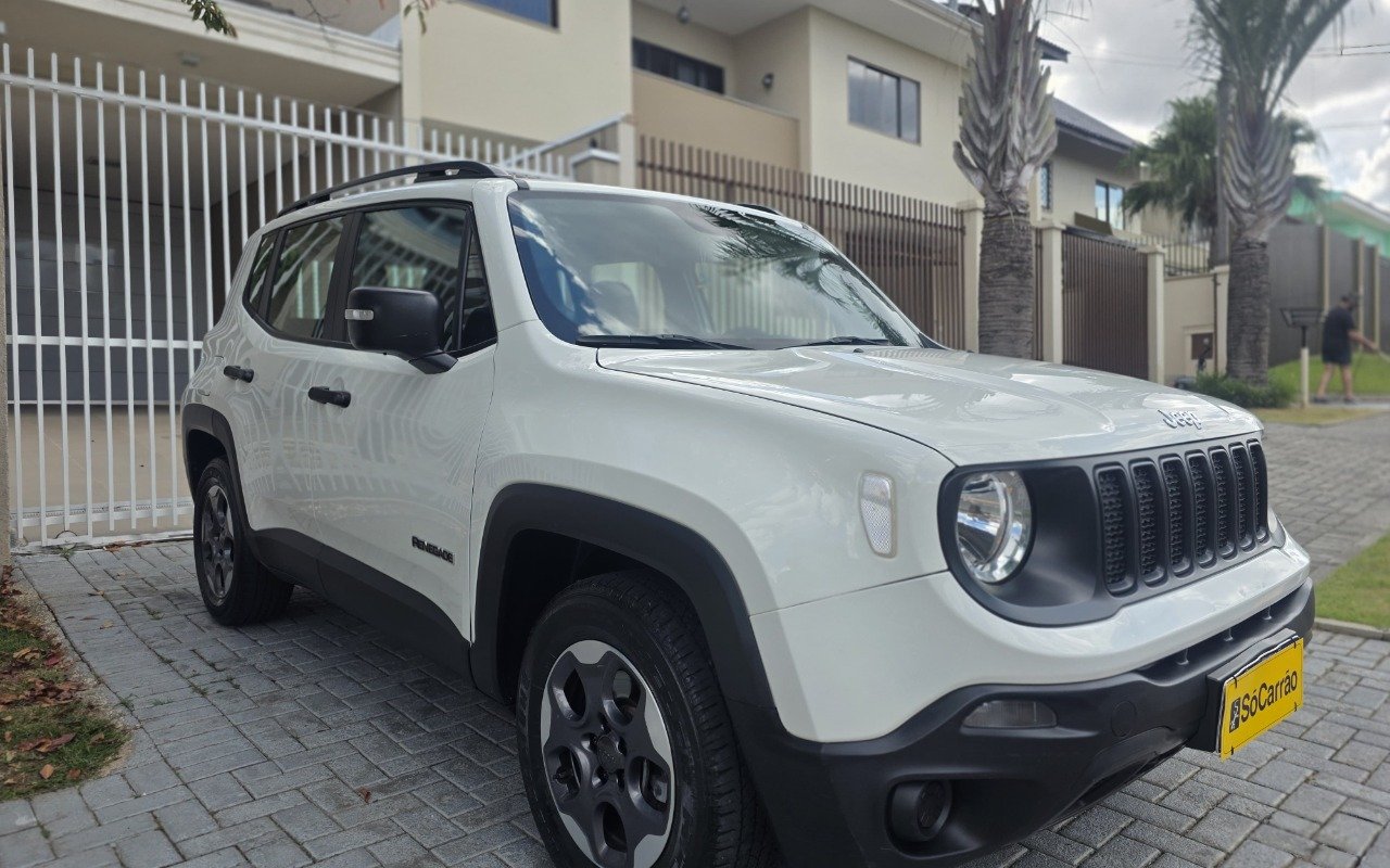 Jeep Renegade 1.8 4x2 Flex 16V Aut. na cor Branco em Curitiba / PR - 981087