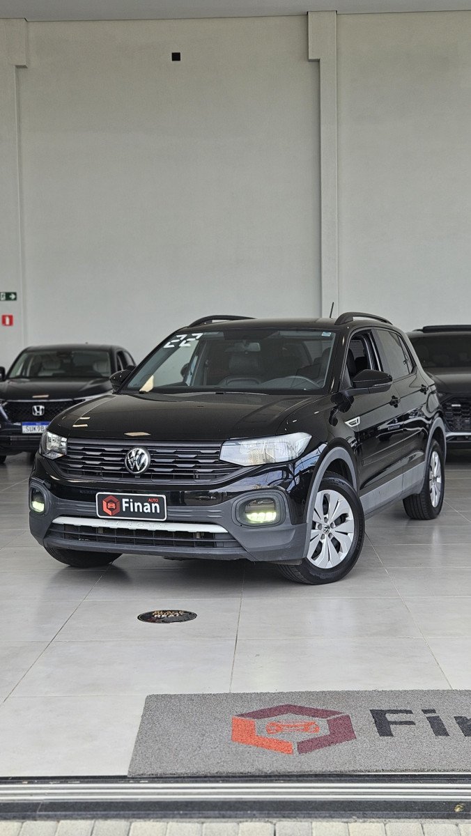 Volkswagen T-Cross Sense 200 TSI 1.0 Flex 5p Aut. na cor Preto em Americana / SP - 981217