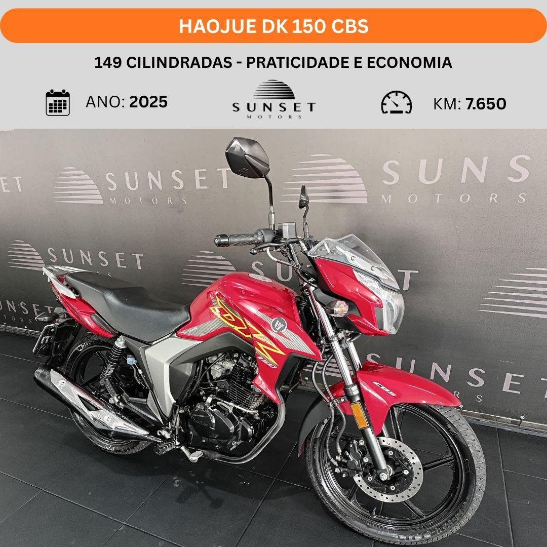 HAOJUE DK 150  na cor Vermelho em Itajaí / SC - 981278