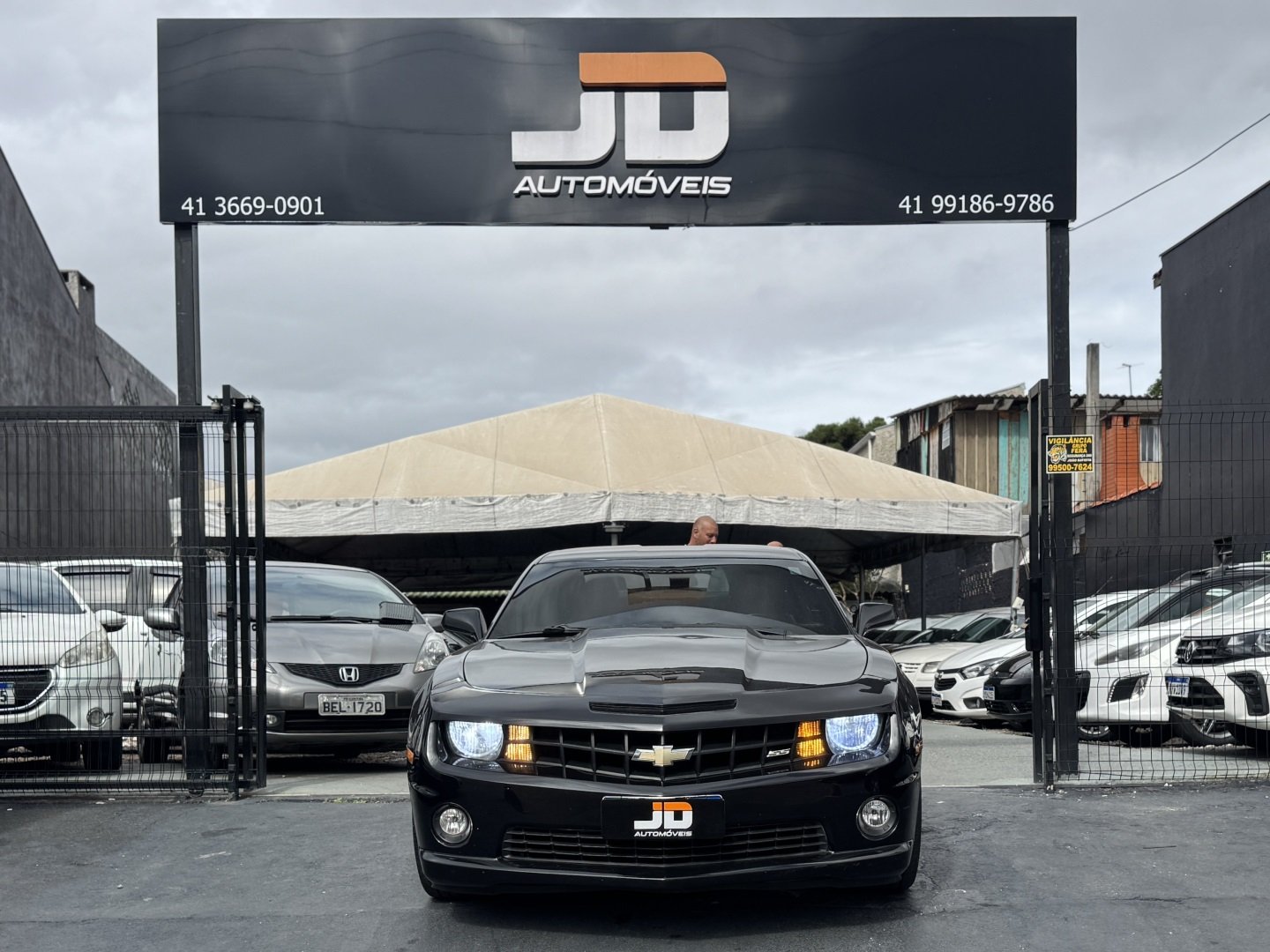 Chevrolet Camaro SS 6.2 V8 16V na cor Preto em Pinhais / PR - 981305