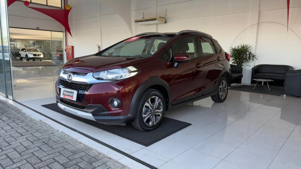 Honda WR-V EX 1.5 Flexone 16V 5p Aut. na cor Vermelho em Curitiba / PR - 981482