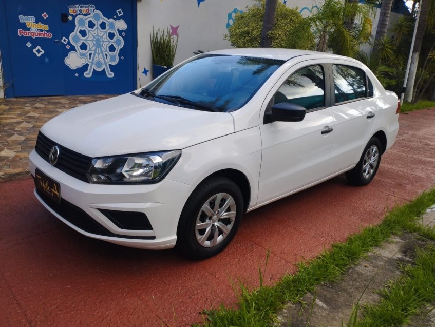 Volkswagen Voyage 1.0 Flex 12V 4p na cor Branco no Canoas / RS - 981637