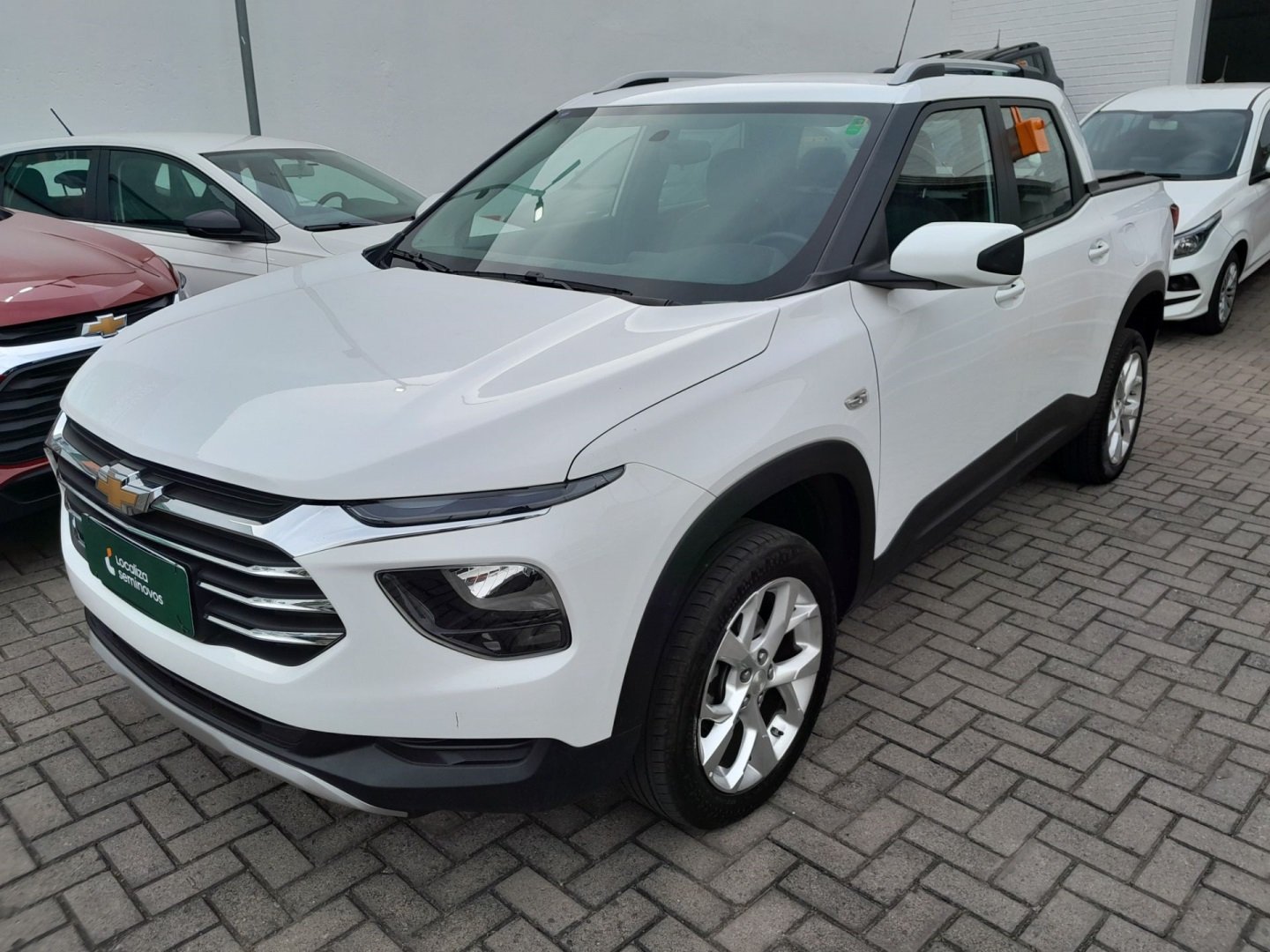Chevrolet Montana LTZ 1.2 Turbo Flex 12V 4p Aut. na cor Branco no São Leopoldo / RS - 981685