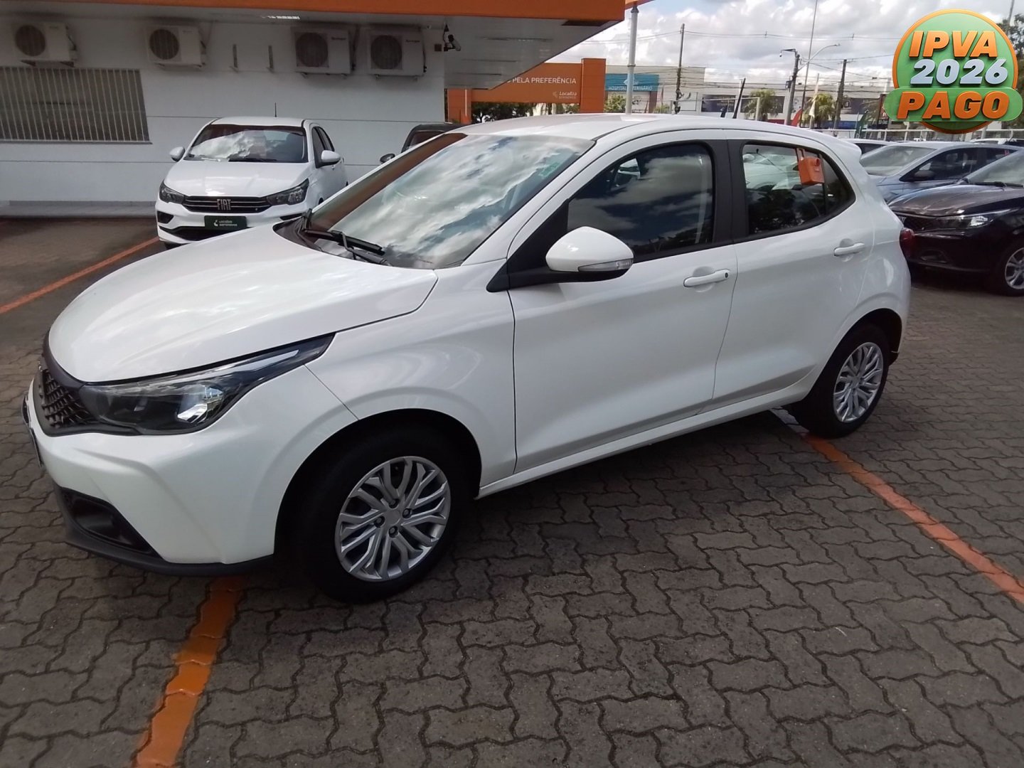 Fiat Argo DRIVE 1.0 6V Flex na cor Branco no Canoas / RS - 982042