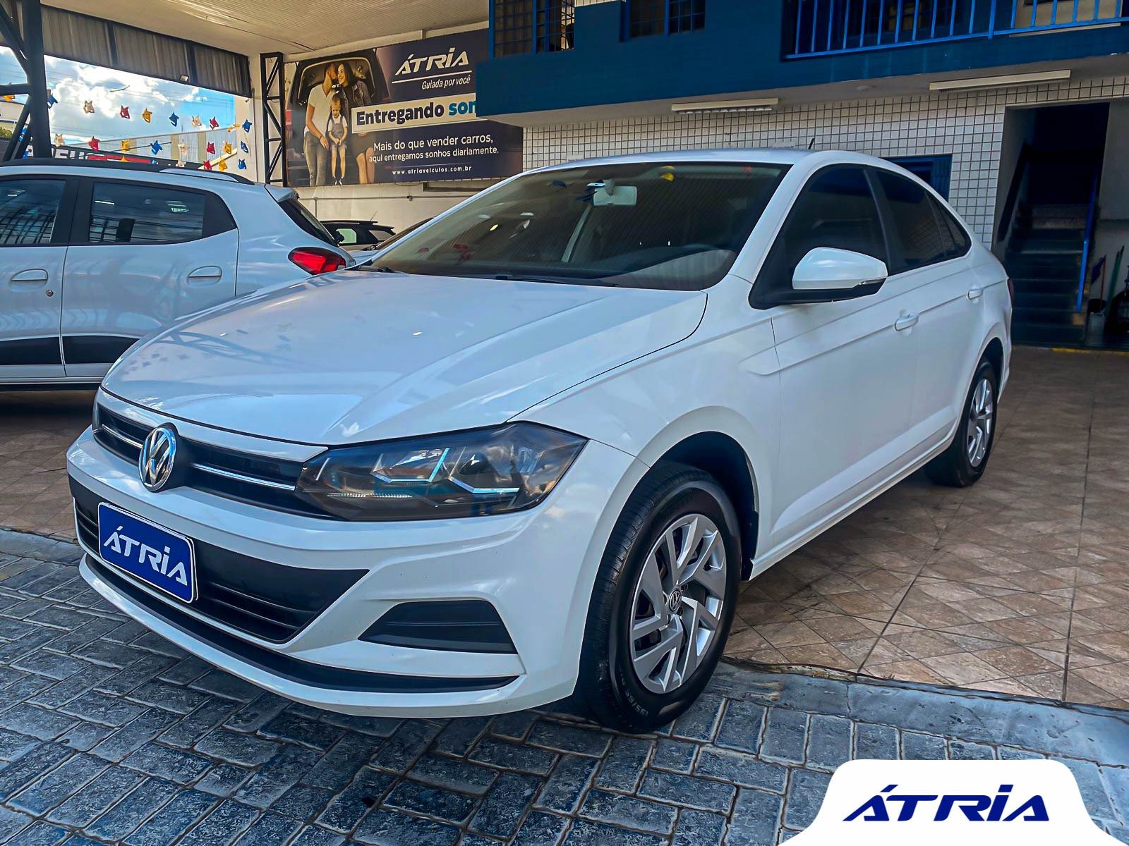 Volkswagen Virtus Exclusive 250TSI 1.4 Flex 16V Aut na cor Branco em Campinas / SP - 9821
