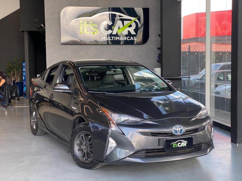 Toyota Prius 1.8 16V 5p Aut. (Híbrido) na cor Cinza em Curitiba / PR - 982428