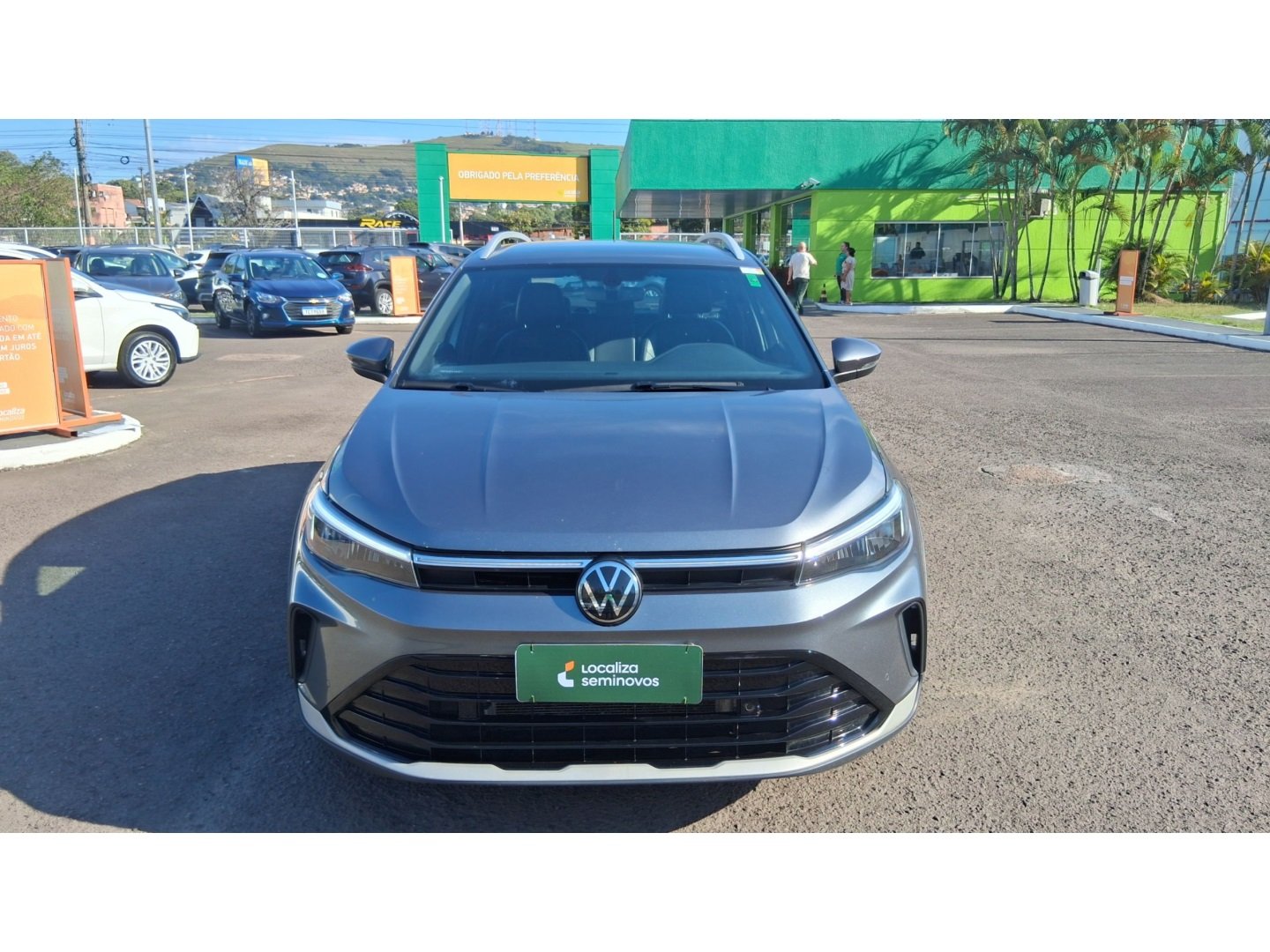 Volkswagen Nivus Highline 1.0 200 TSI Flex Aut. na cor Cinza no Porto Alegre / RS - 982589