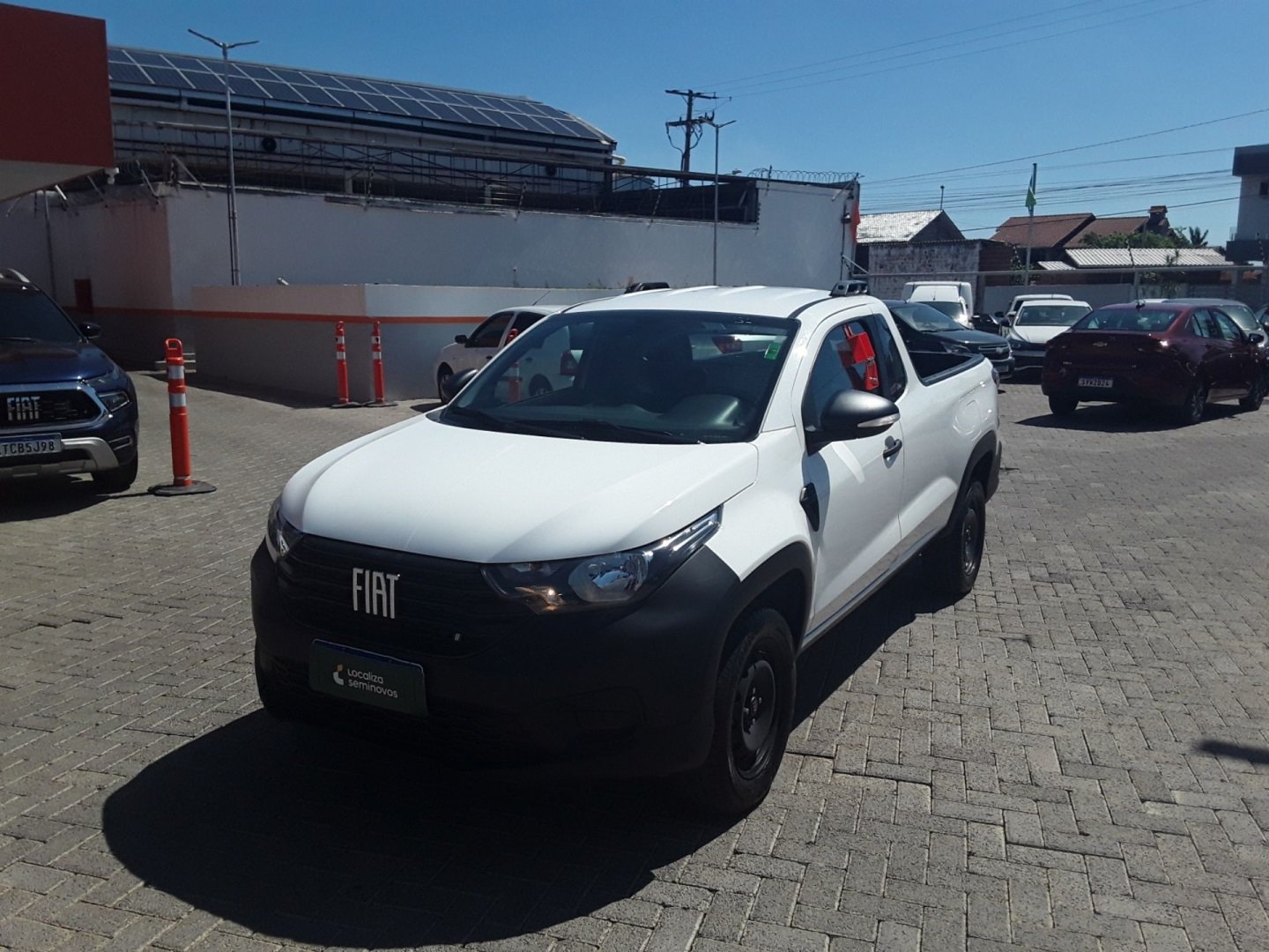 Fiat Strada 1.3 mpi Fire 8V 67cv CS na cor Branco no Porto Alegre / RS - 983024