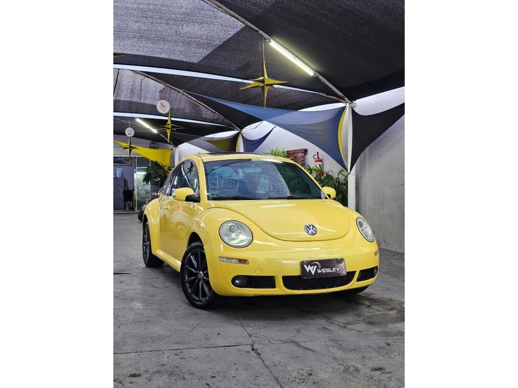 Volkswagen New Beetle 2.0 Mi Mec./Aut. na cor Amarelo em Hortolândia / SP - 983151