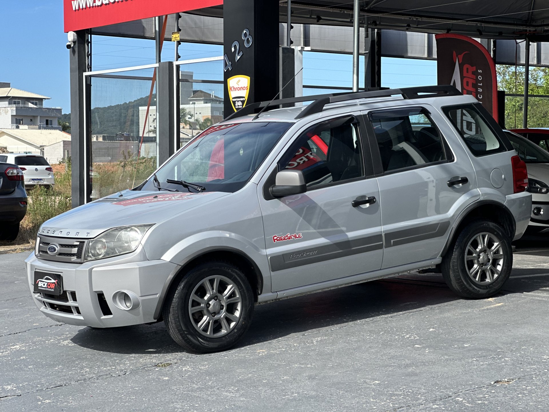 Ford EcoSport XLT FREESTYLE 1.6 Flex 8V 5p na cor Prata em Palhoça / SC - 983181