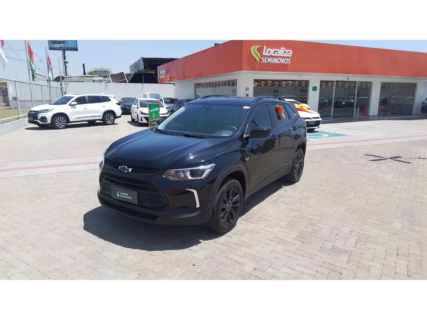 Chevrolet Tracker LTZ 1.0 Turbo 12V Flex Aut. na cor Preto em Chapecó / SC - 984207