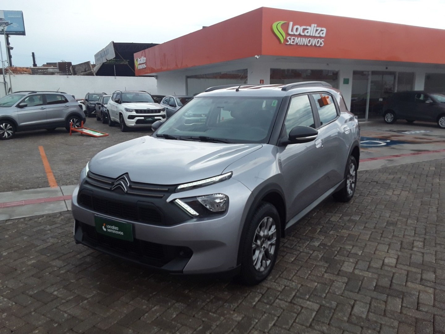 Citroën Aircross F. Pack 1.0 Flex TB 200 Aut na cor Cinza em Chapecó / SC - 984691