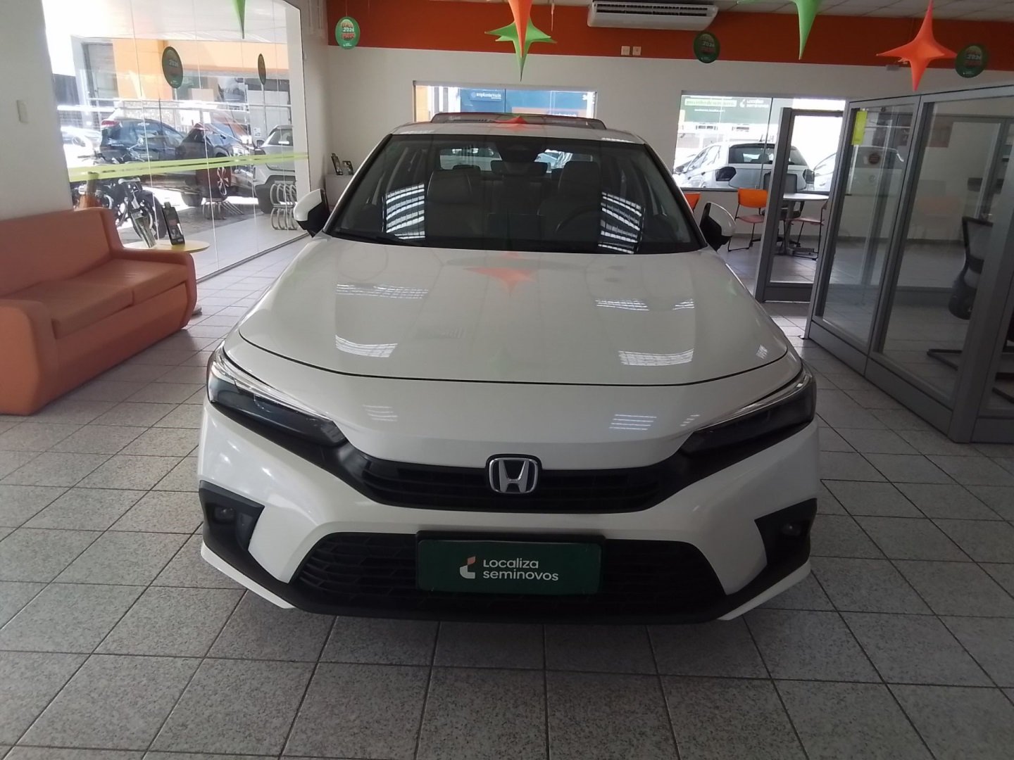 Honda Civic Sed.Touring 2.0 16V Aut. (Híbrido) na cor Branco em Criciúma / SC - 984697