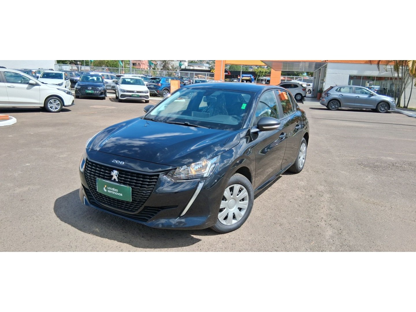 Peugeot 208 Like 1.0 Flex 6V 5p Mec. na cor Preto em Pato Branco / PR - 984707