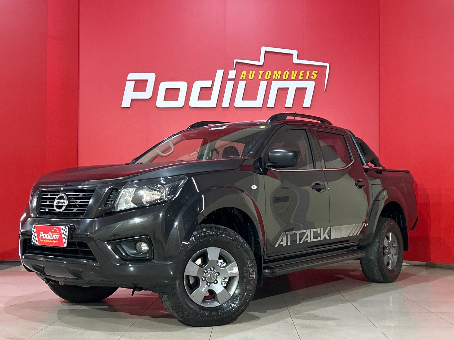 Nissan Frontier ATTAC.CD 4x4 2.3 Bi-TB Die. Aut na cor Preto em Ponta Grossa / PR - 984803