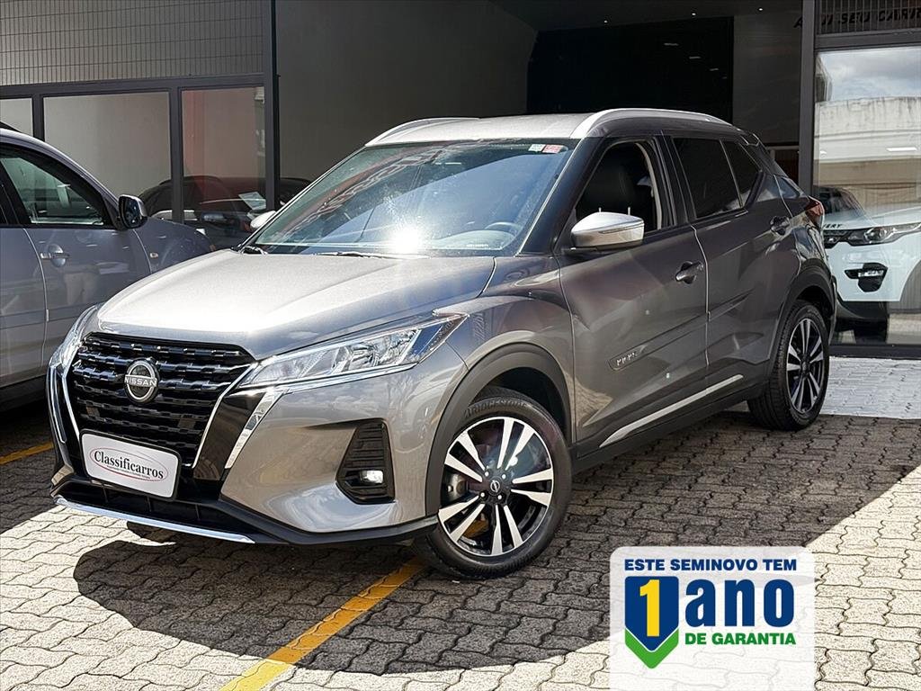 Nissan KICKS Advance 1.6 16V Flex Aut. na cor Cinza em Campinas / SP - 984839