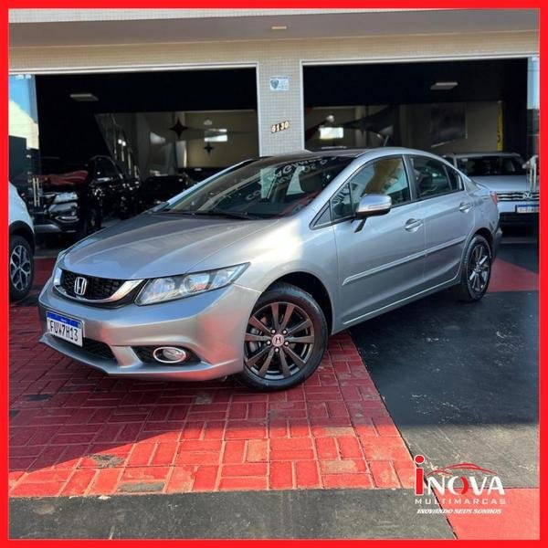 Honda Civic Sedan LXR 2.0 Flexone 16V Aut. 4p na cor Cinza em Maringá / PR - 984894