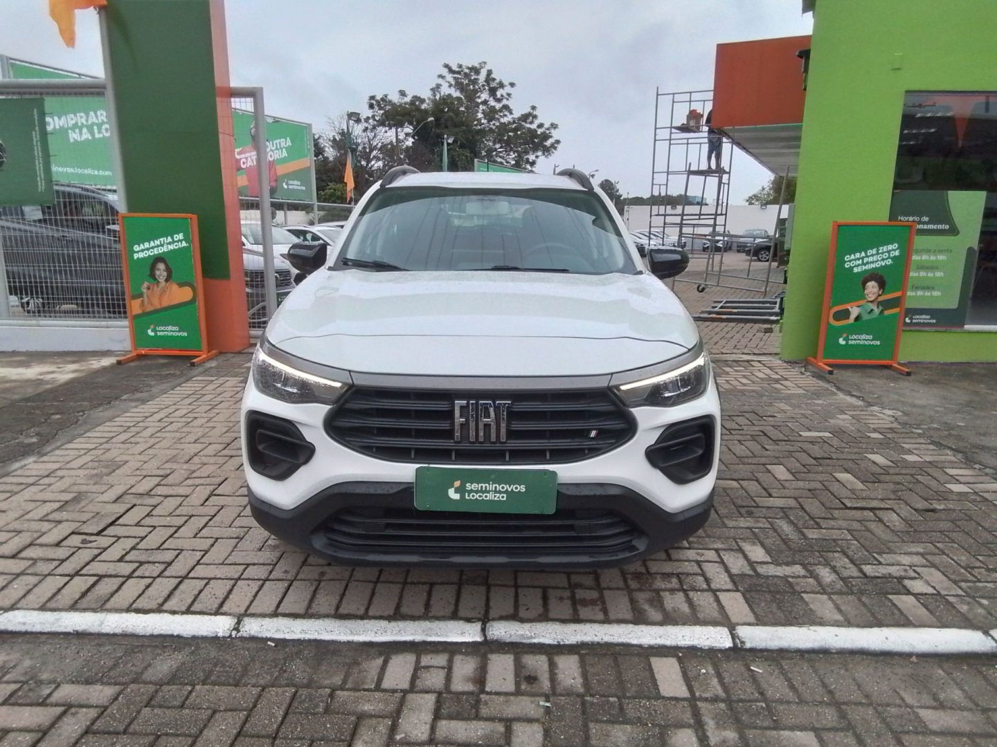 Fiat Pulse DRIVE 1.3 8V Flex Aut. na cor Branco em Criciúma / SC - 985020