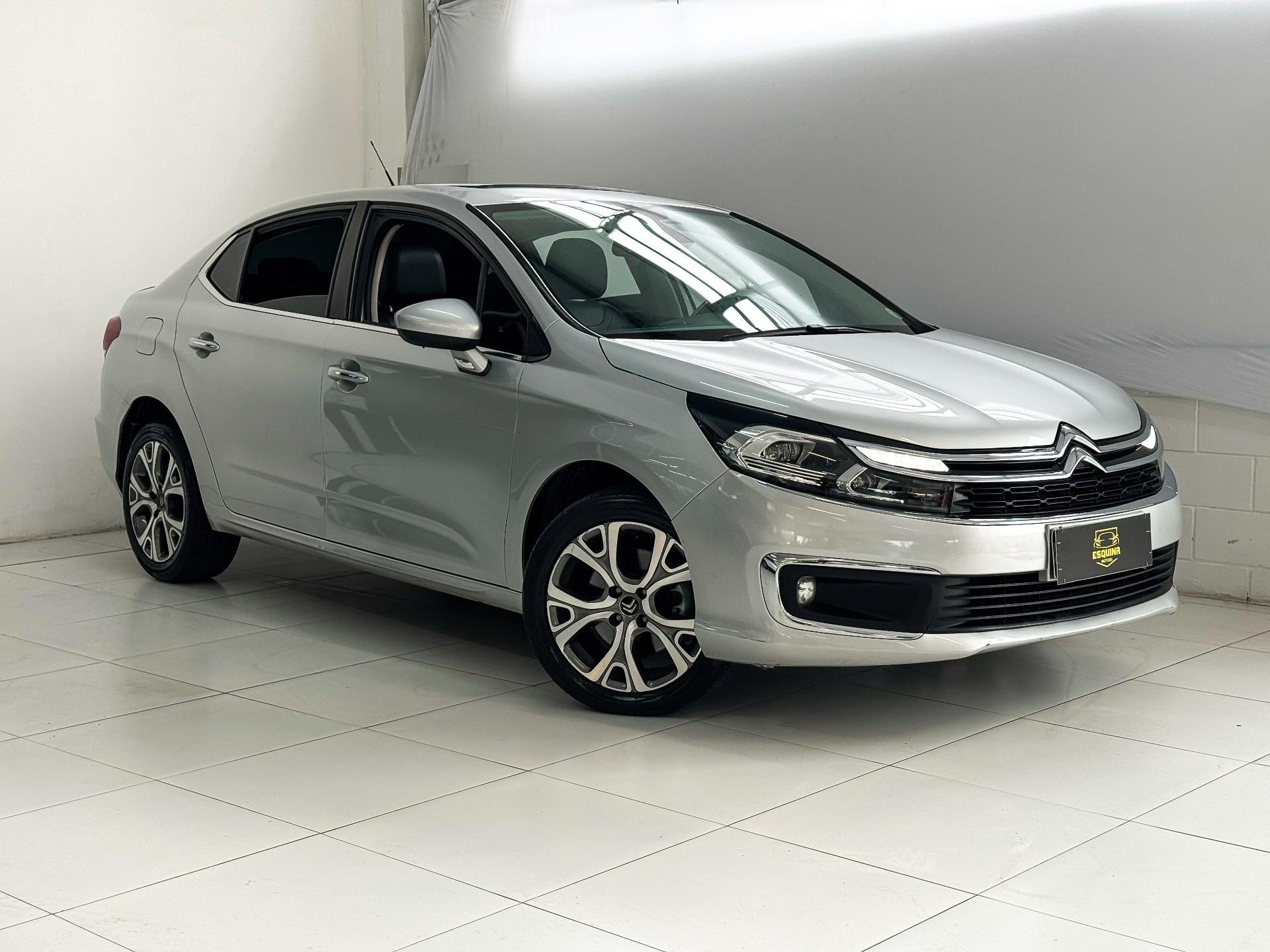 Citroën C4 Lounge Shine 1.6 Turbo Flex Aut. na cor Prata em São José / SC - 985222