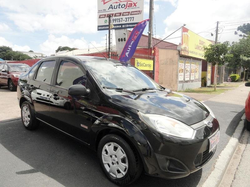 Ford Fiesta Sed. 1.6 8V Flex 4p na cor Preto em Curitiba / PR - 985532