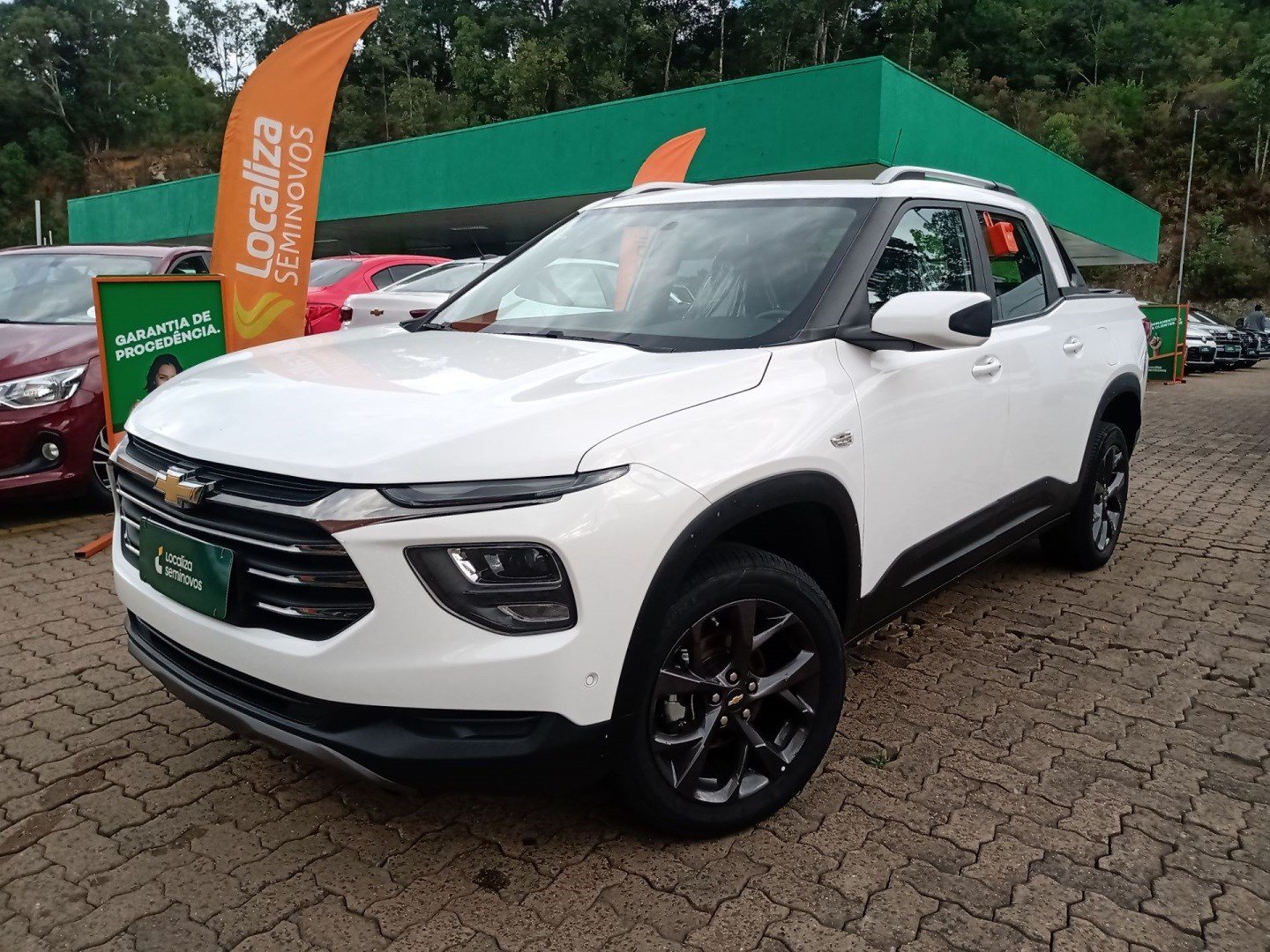 Chevrolet Montana PREMIER 1.2 Turbo Flex 12V Aut. na cor Branco no Porto Alegre / RS - 985928