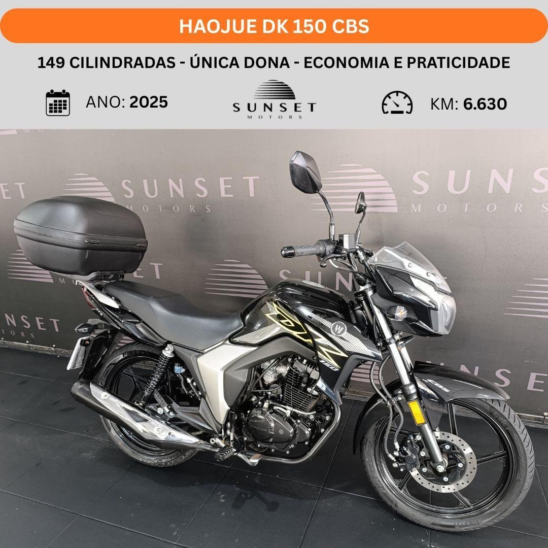 HAOJUE DK 150  na cor Preto em Itajaí / SC - 985959