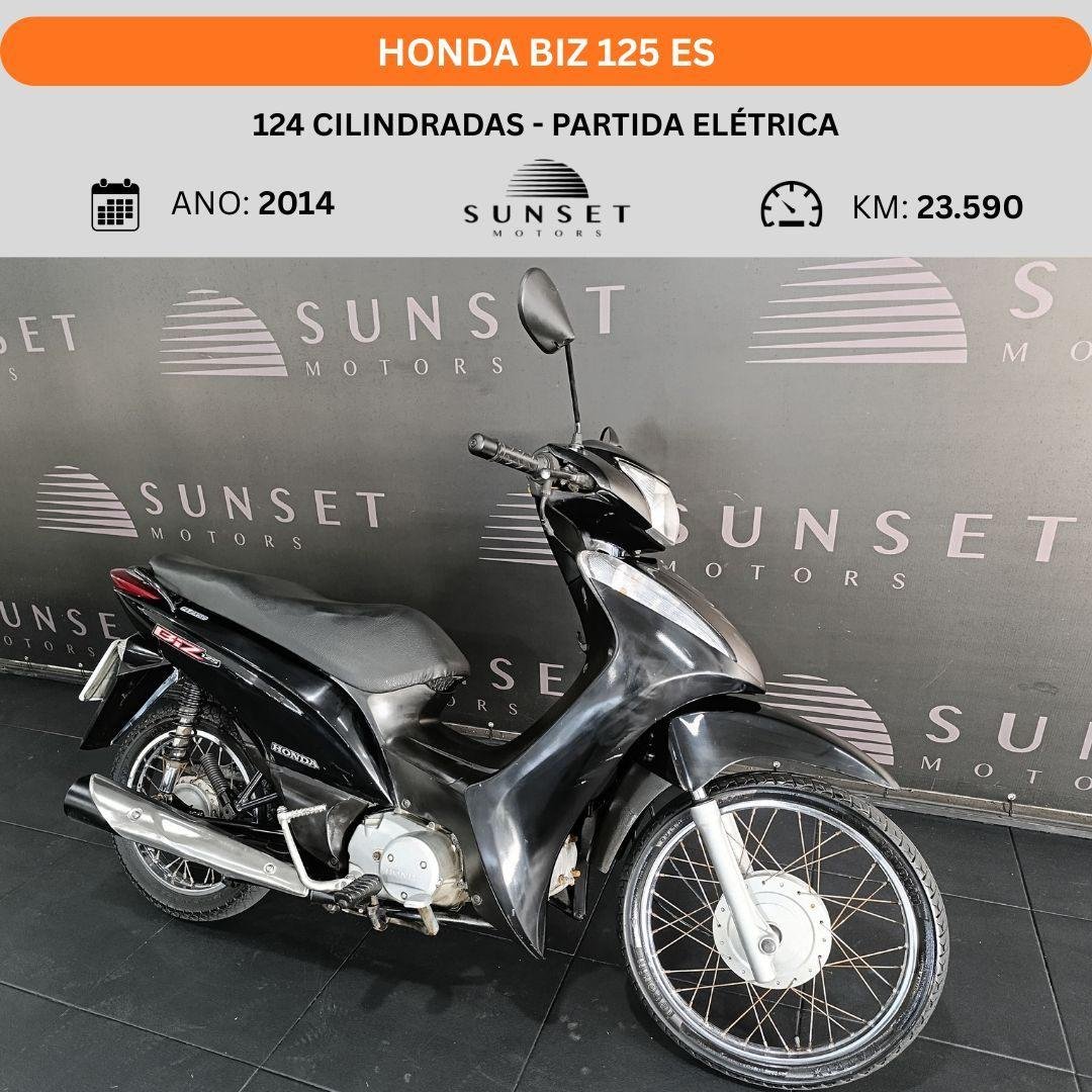 Honda BIZ 125 ES/ 125 ES FLEX  na cor Preto em Itajaí / SC - 986267