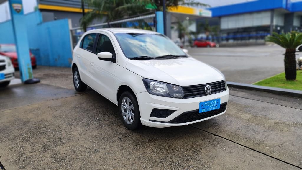 Volkswagen Gol 1.0 Flex 12V 5p na cor Branco em São José / SC - 986296