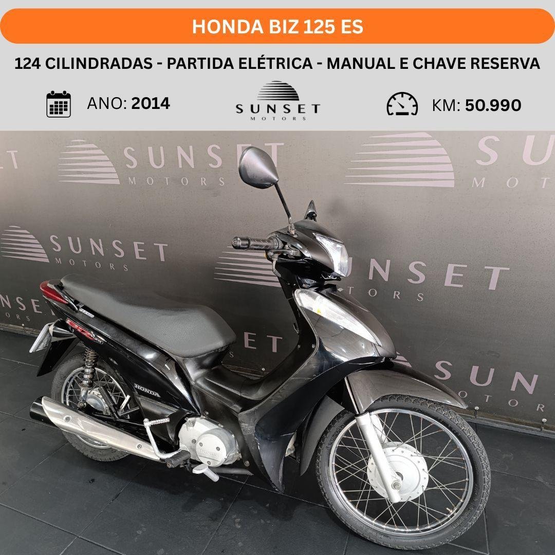 Honda BIZ 125 ES/ 125 ES FLEX  na cor Preto em Itajaí / SC - 986348