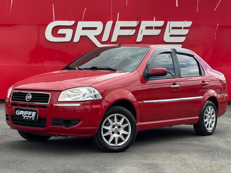 Fiat Siena EL 1.0 mpi Fire Flex 8V 4p na cor Vermelho em Curitiba / PR - 986470
