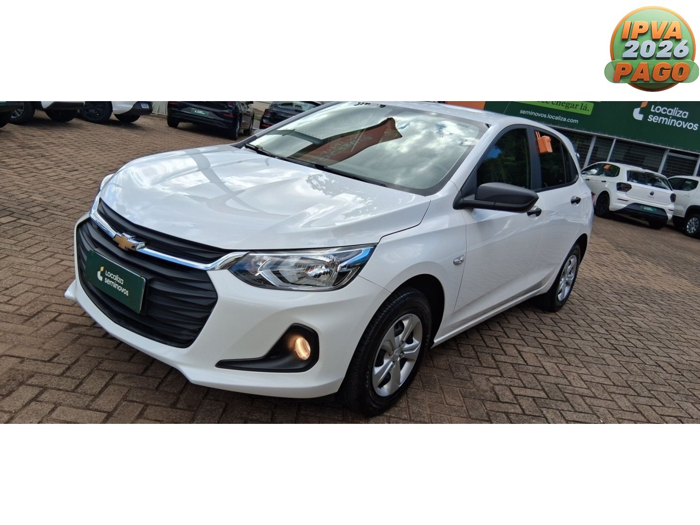 Chevrolet Onix HATCH 1.0 12V Flex 5p Mec. na cor Branco em Maringá / PR - 986592