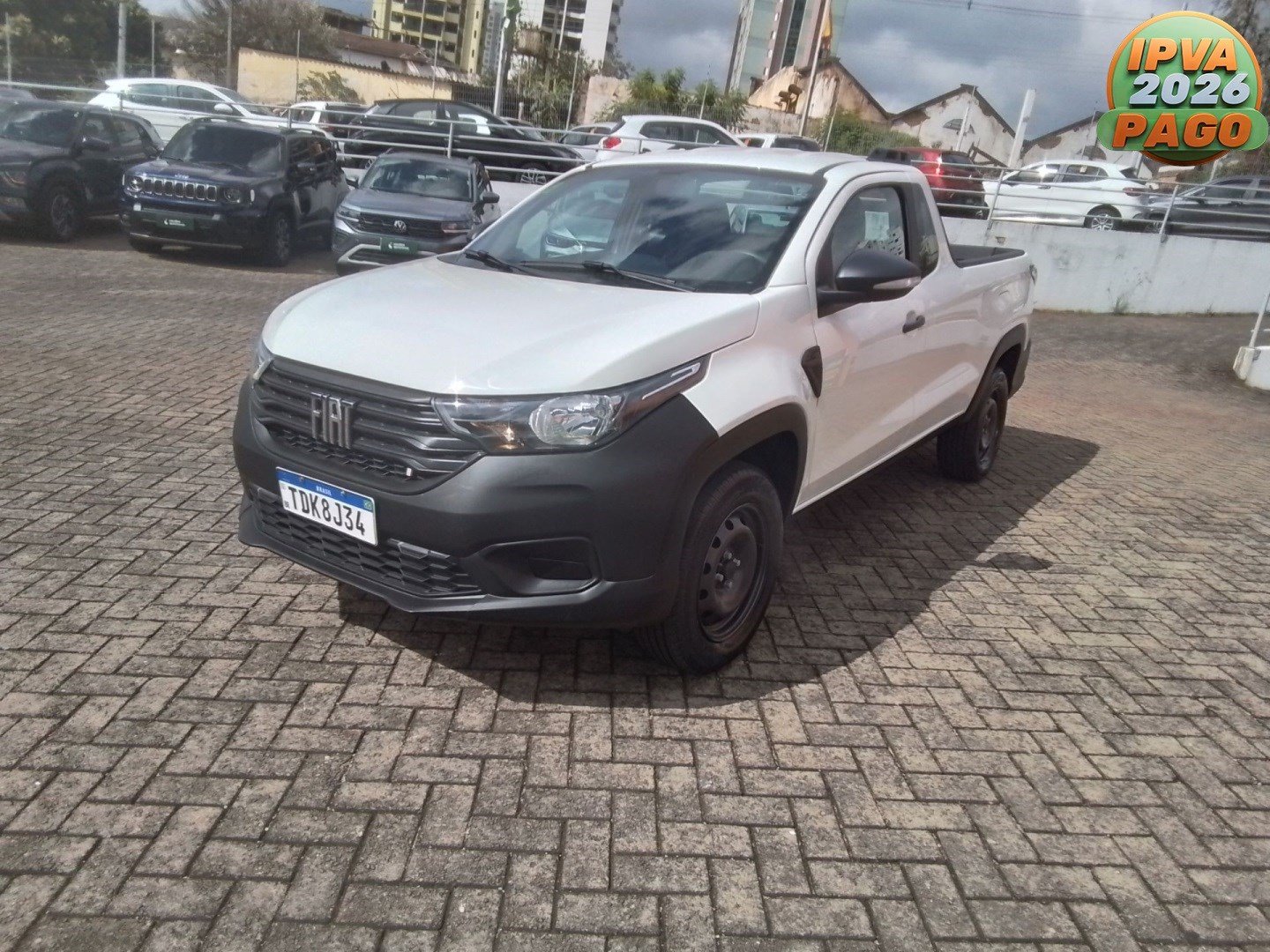 Fiat Strada 1.3 mpi Fire 8V 67cv CS na cor Branco em Maringá / PR - 986607
