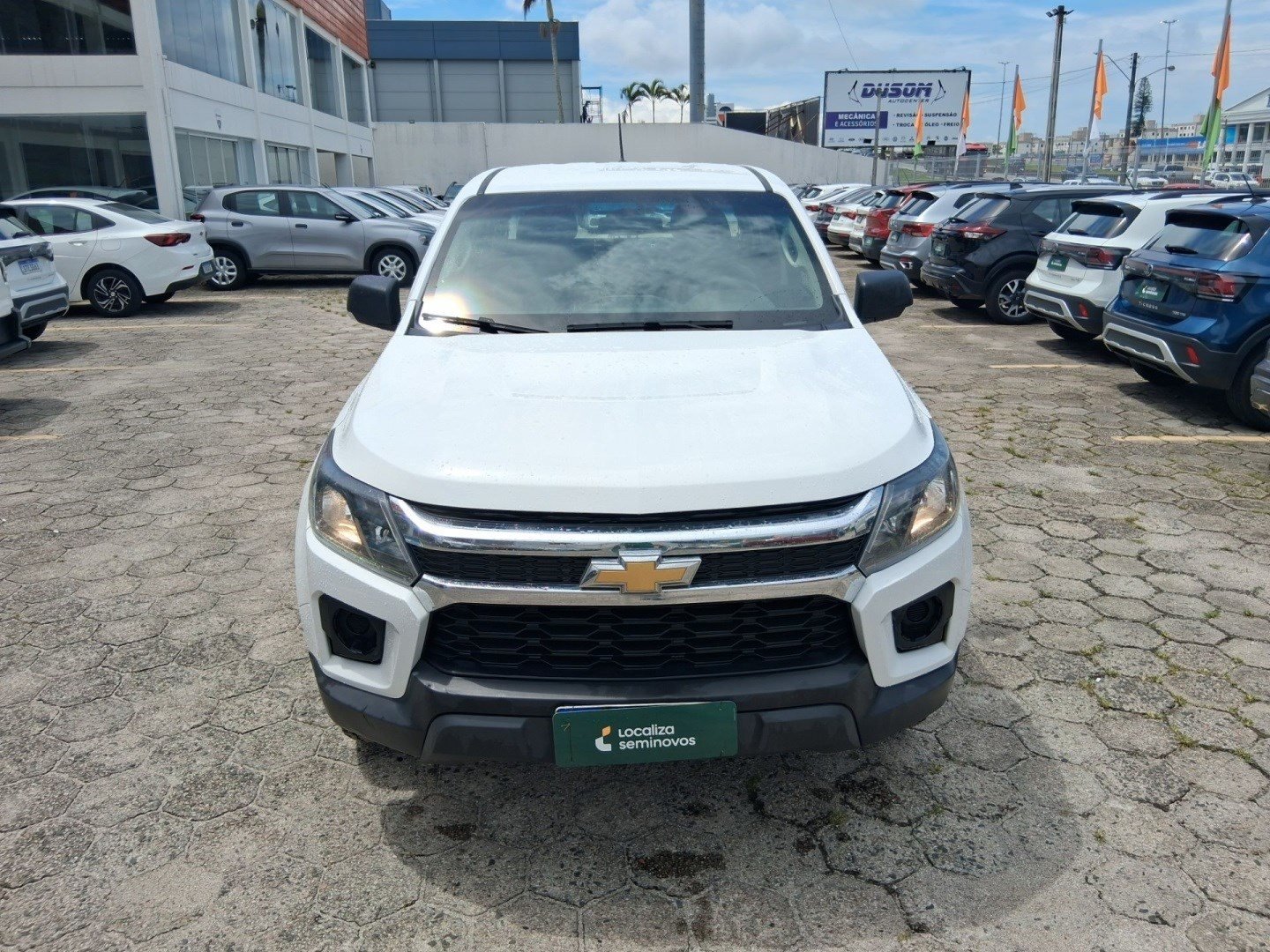 Chevrolet S10 Pick-Up LS 2.8 TDI 4x4 CD Dies. Mec. na cor Branco em Criciúma / SC - 986674