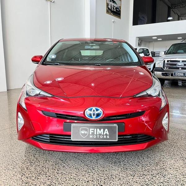 Toyota Prius 1.8 16V 5p Aut. (Híbrido) na cor Vermelho em Maringá / PR - 986725