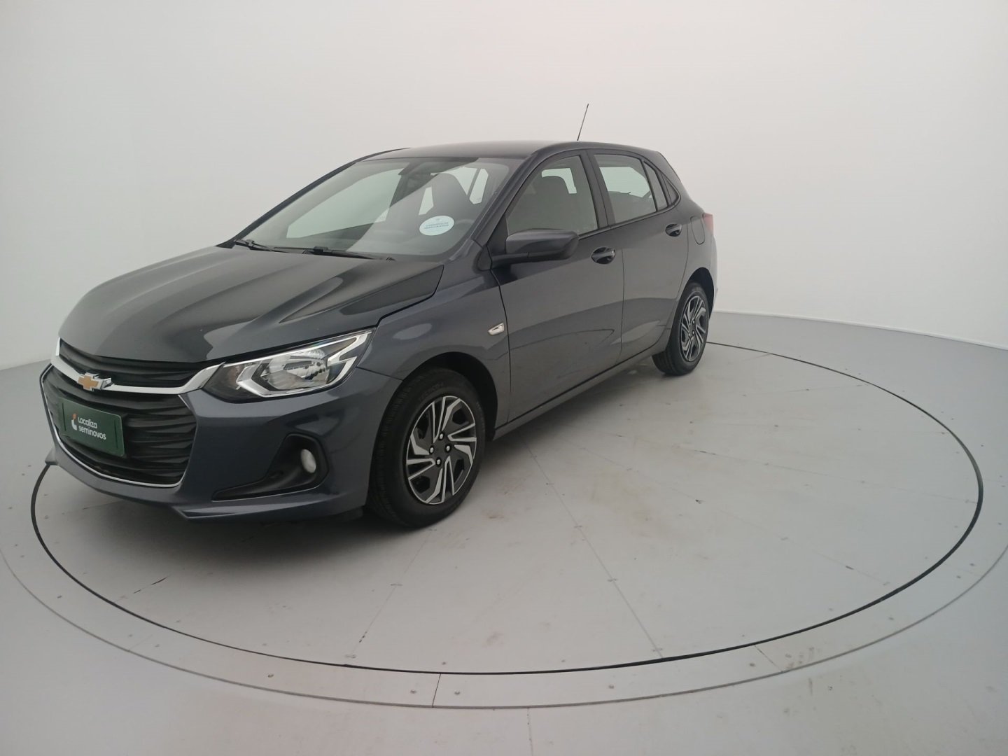 Chevrolet Onix HATCH LT 1.0 12V TB Flex 5p Mec. na cor Cinza em Londrina / PR - 987426