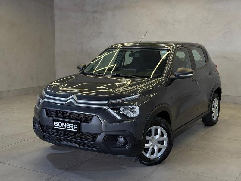 Citroën C3 Live Pack 1.0 Flex 6V 5p Mec. na cor Cinza em Curitiba / PR - 987432