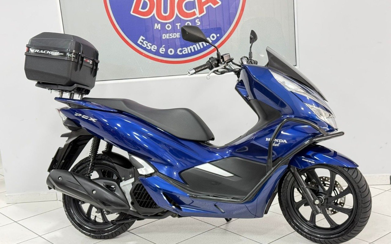 Honda PCX 150/DLX  na cor Azul em Araucária / PR - 987493